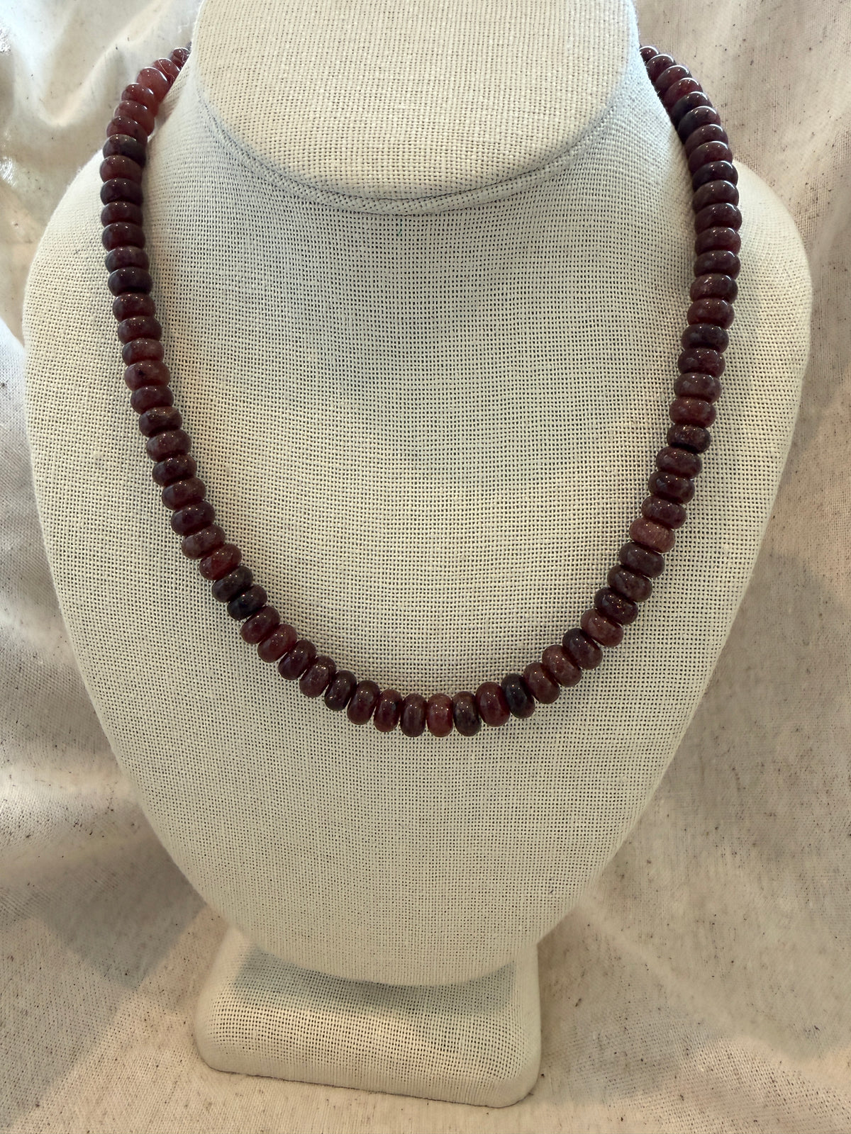 Espresso Chunky Beaded Necklace