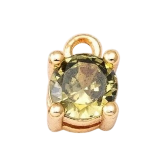 Birthstone charm (August)