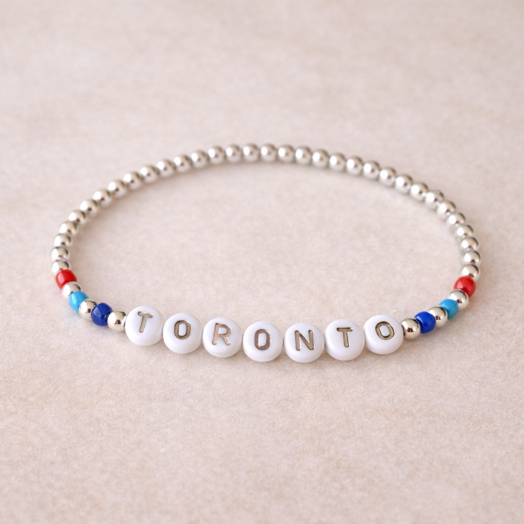 Toronto Blue Jays Bracelet “Toronto” (Silver)