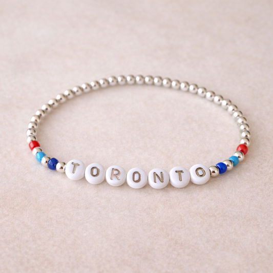 Toronto Blue Jays Bracelet “Toronto” (Silver)