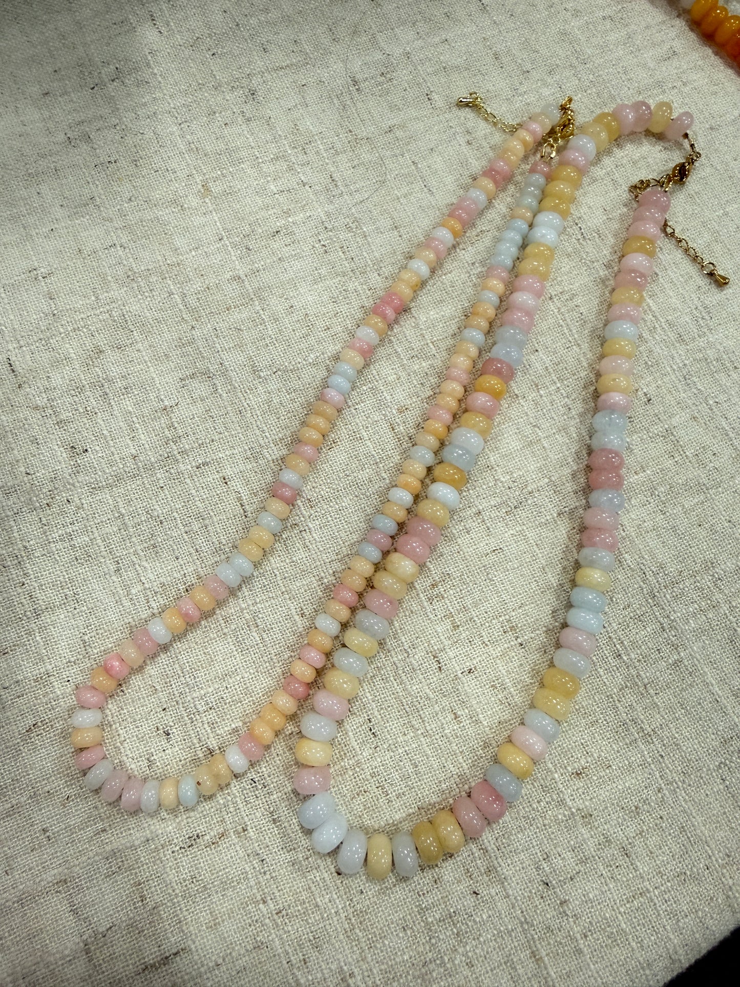 cotton candy necklace *skinny*