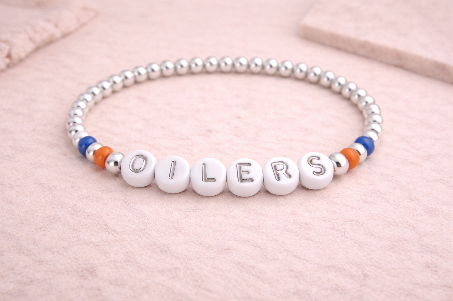 the dainty NHL friendship bracelet (silver)
