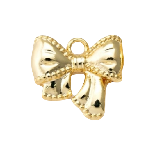gold bow charm (3)