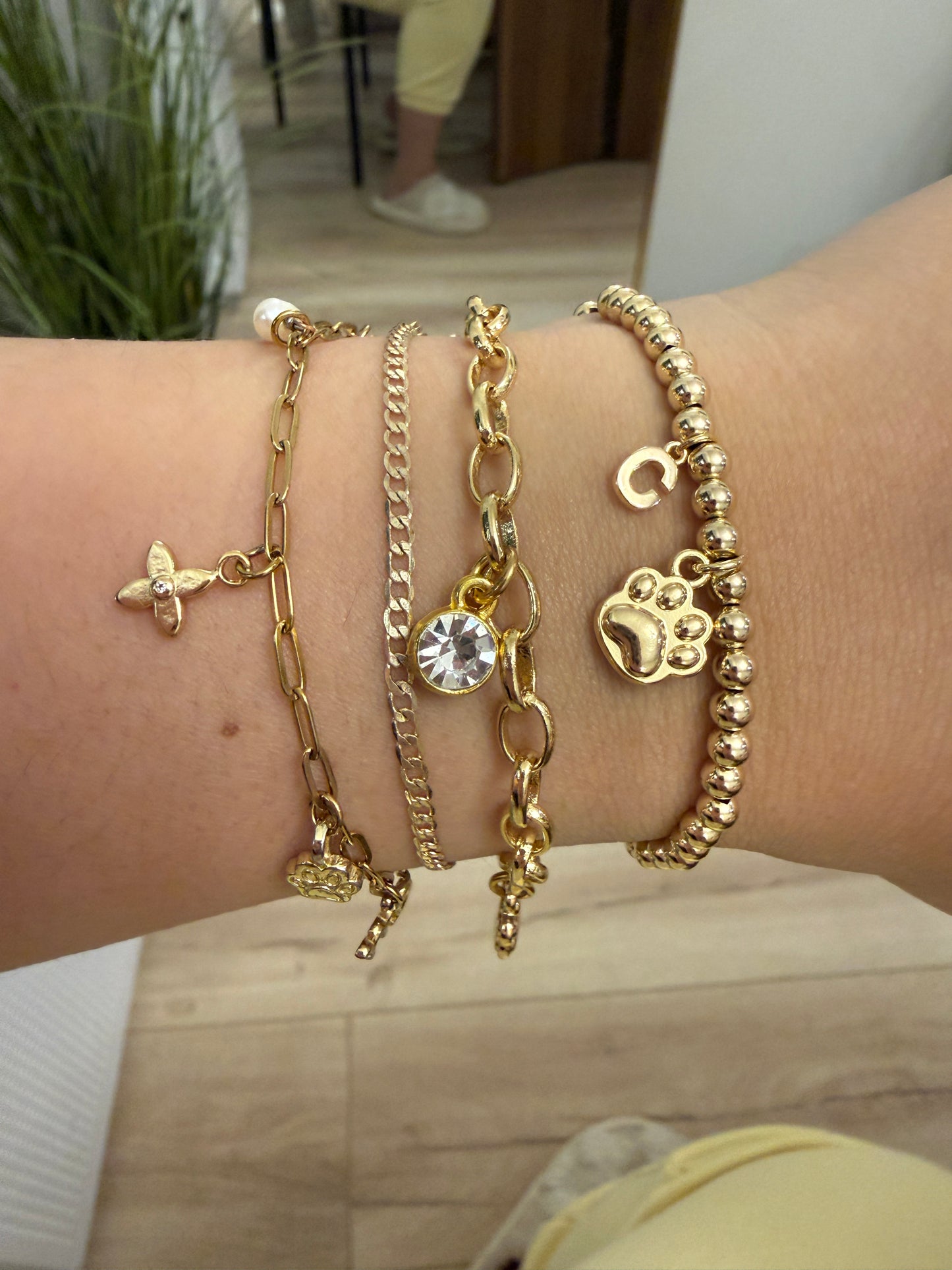 IBC X PAWS charm bracelet