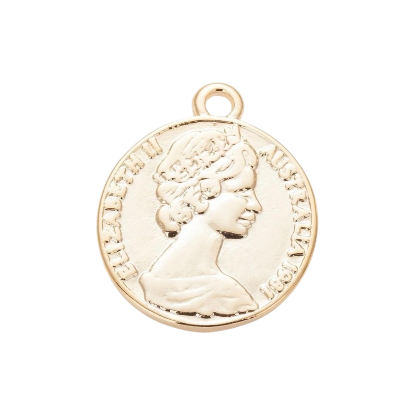 coin pendant (queen elizabeth)