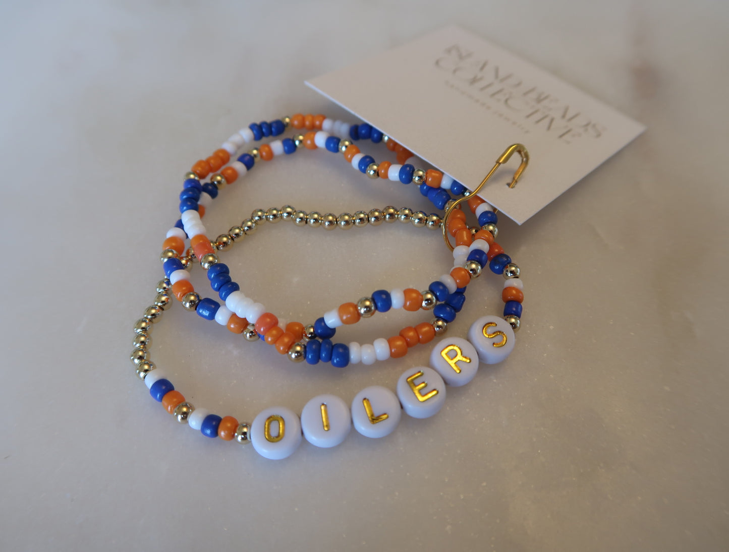 the dainty NHL friendship bracelet (gold)