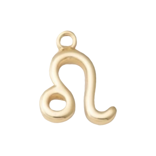 gold astrology horoscope charm