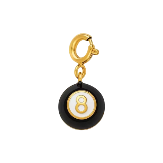 eight ball charm