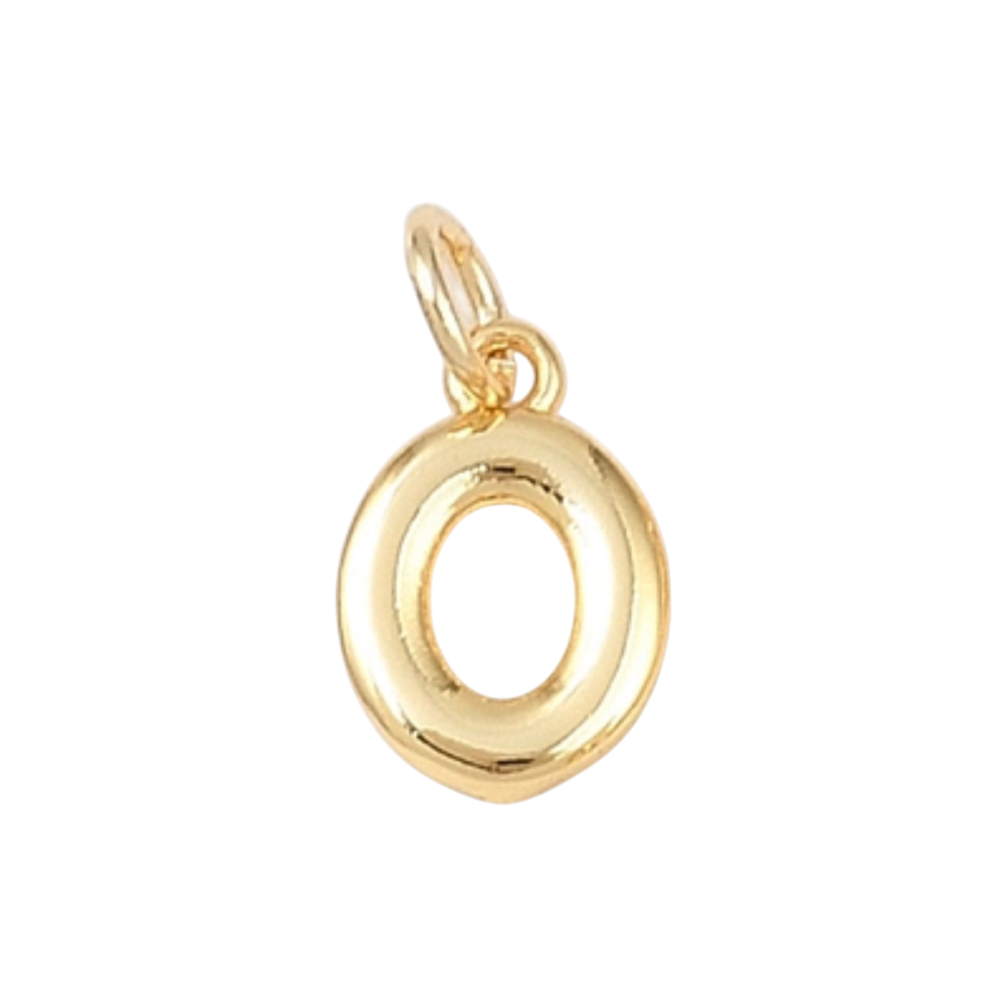 gold number charm