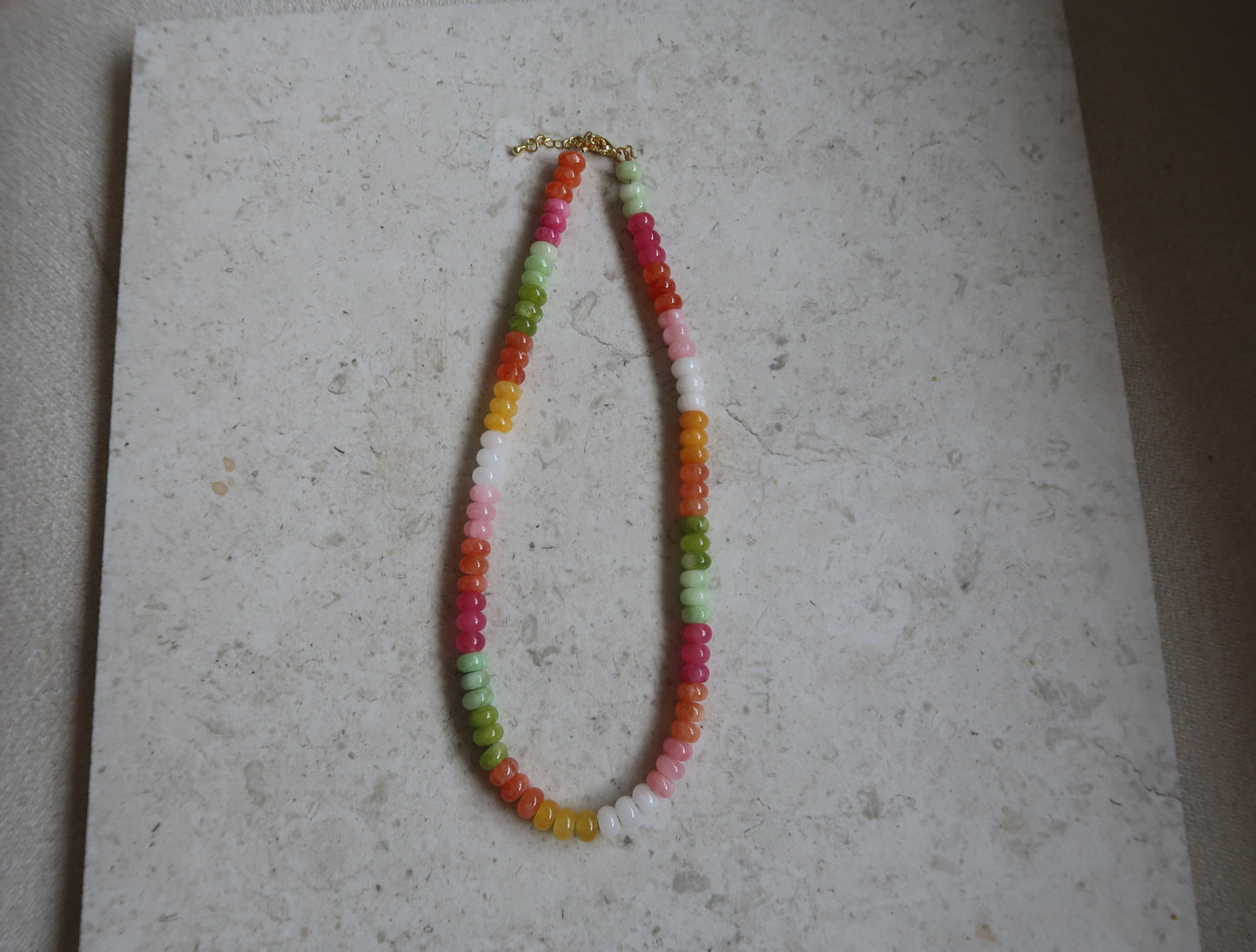 jelly bean necklace