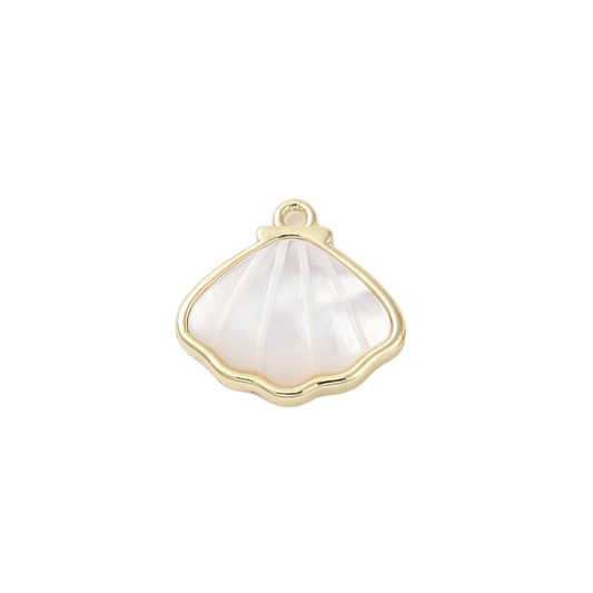 seashell mother of pearl charm