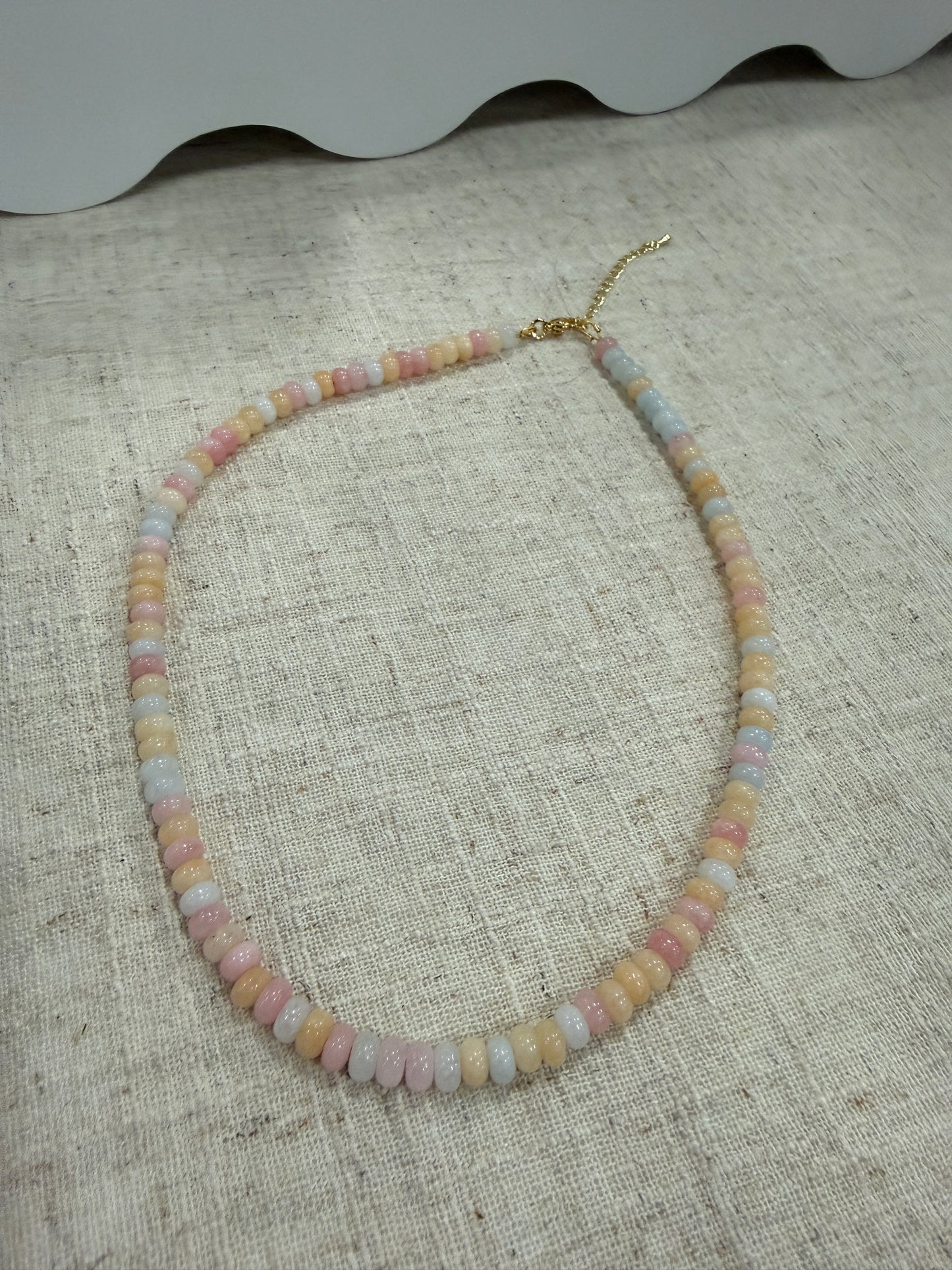 cotton candy necklace *skinny*