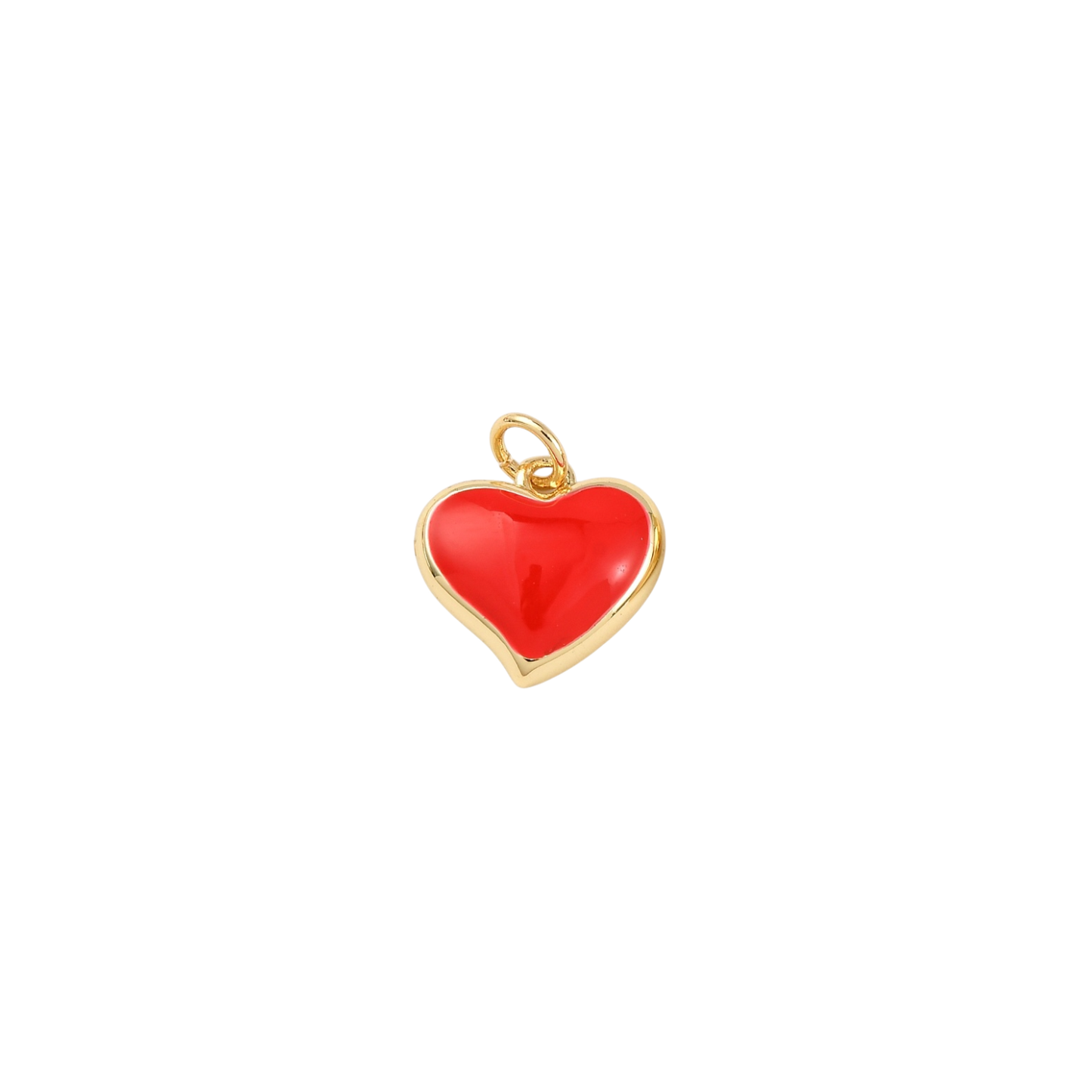 red and gold heart