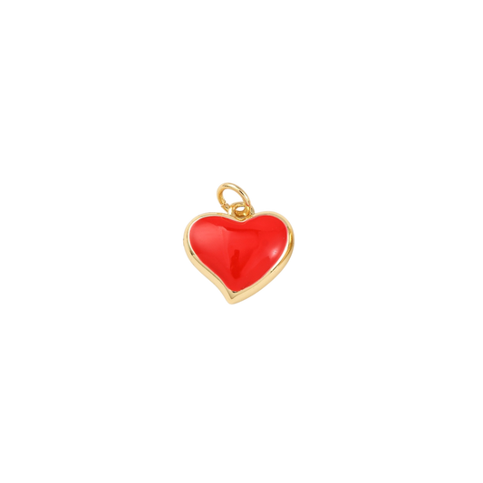 red and gold heart