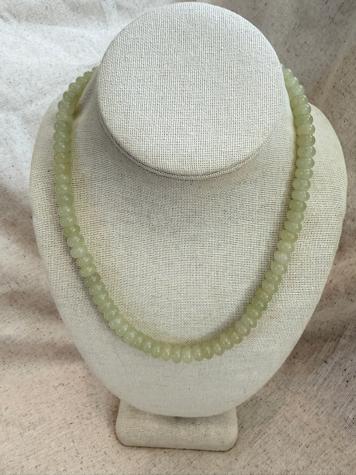 Green Tea Chunky Beaded Necklace