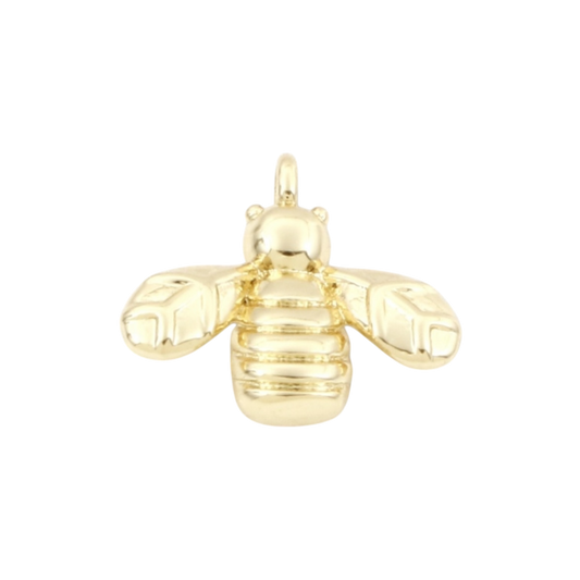 gold bee charm