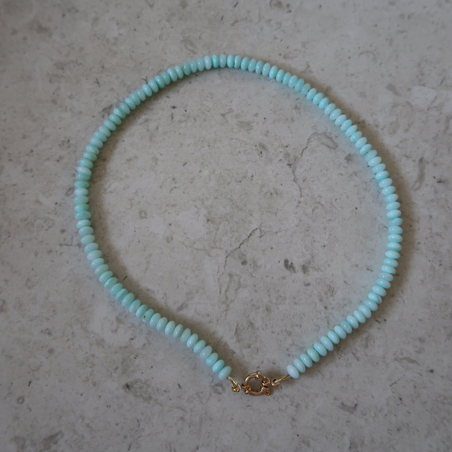 poolside beaded necklace (poolside) PRE ORDER