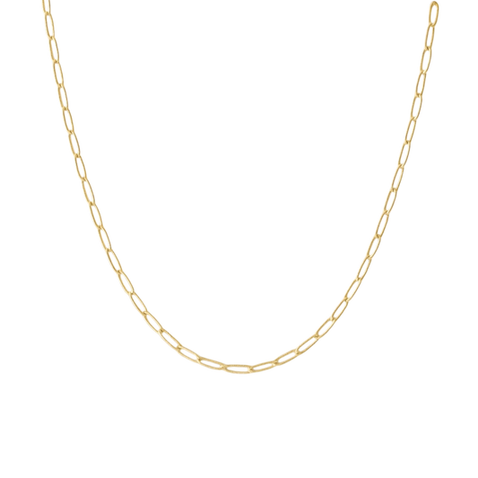 custom charm necklace 
- gold necklace chain A