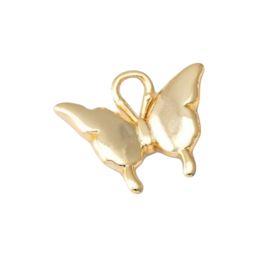 gold butterfly charm (3)