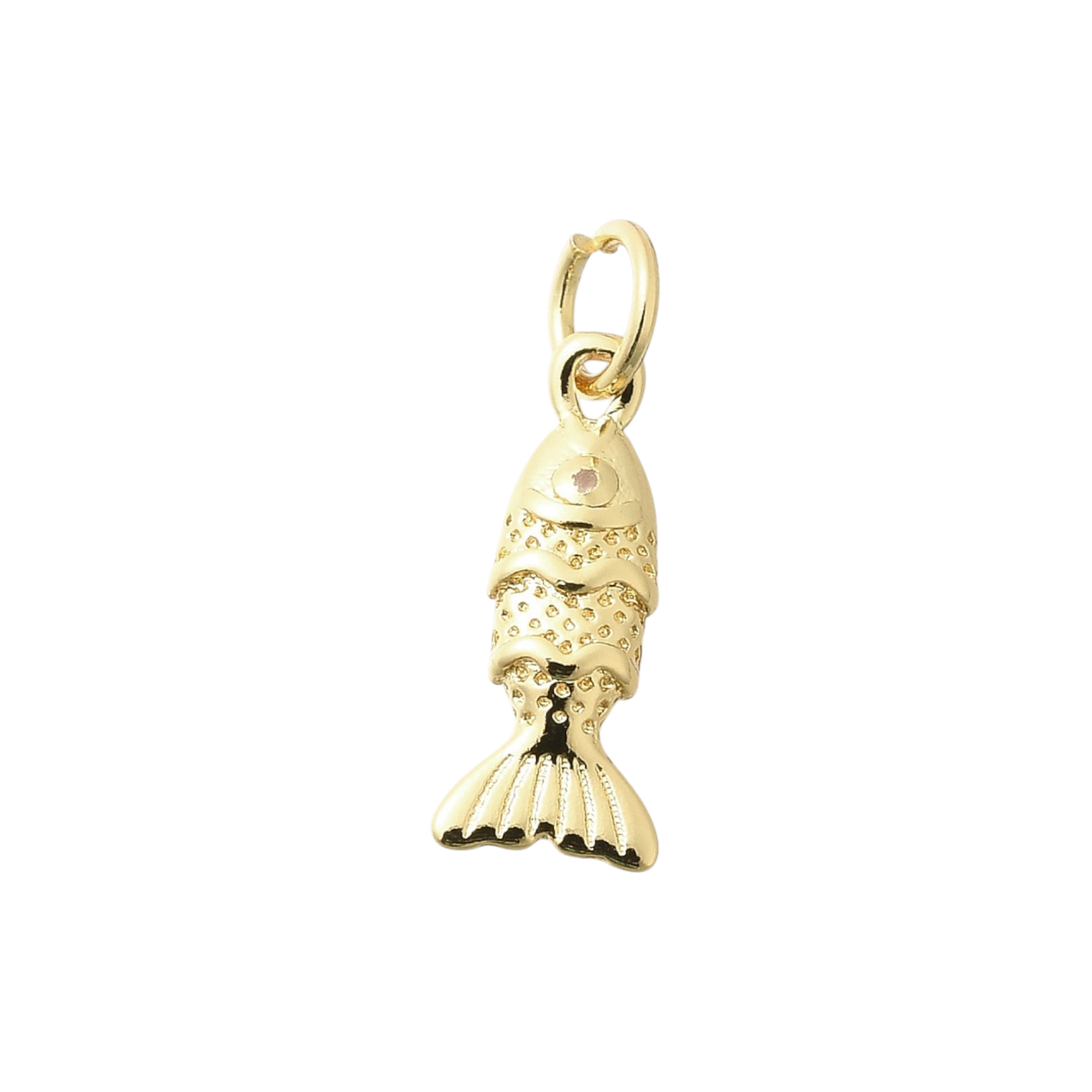 gold fish charm (2)