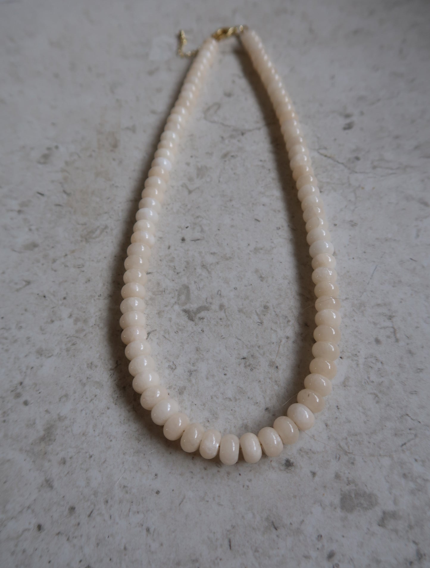 sweet cream chunky necklace