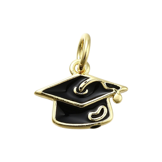 graduation cap charm