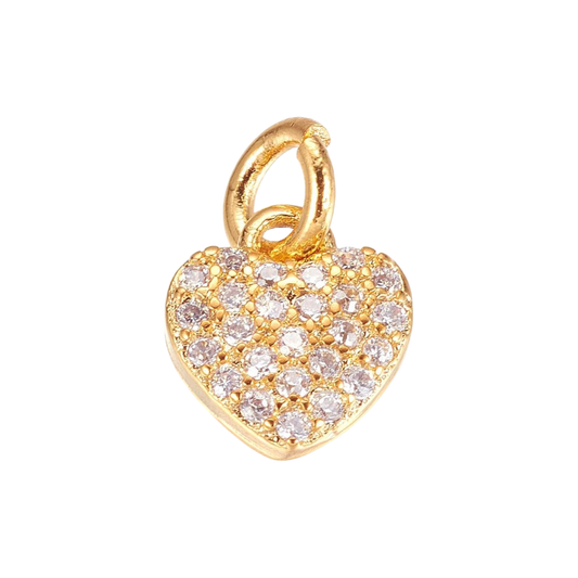 heart rhinestone charm (2)