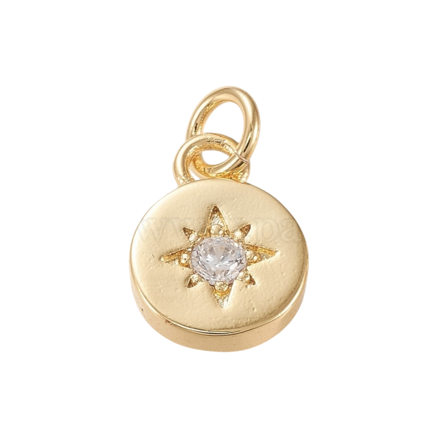gold pendant star charm