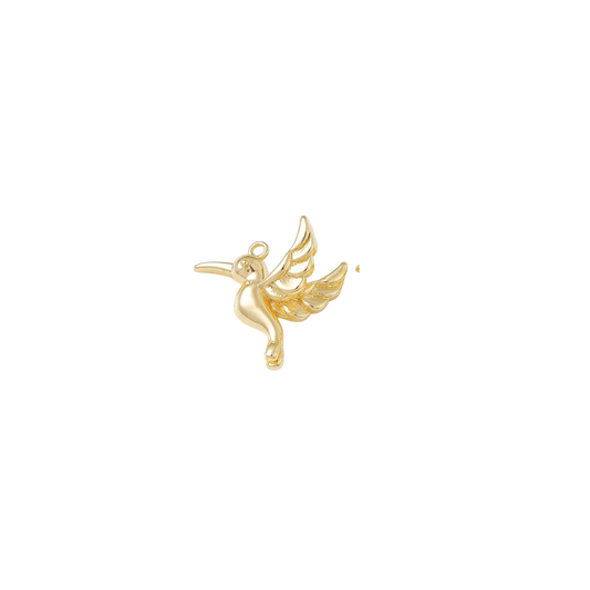 gold bird charm