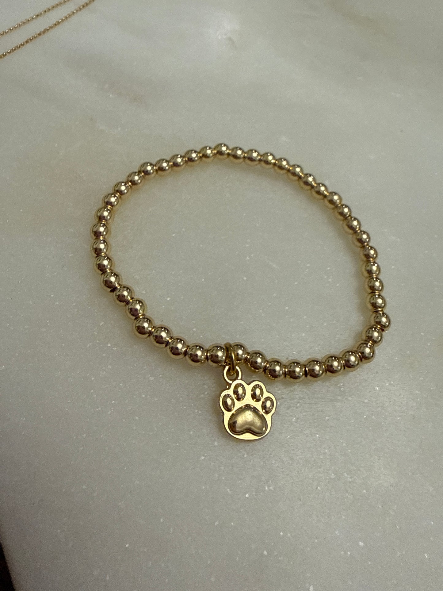 IBC X PAWS beaded bracelet