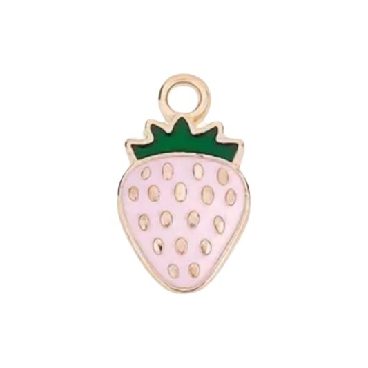 pink strawberry charm