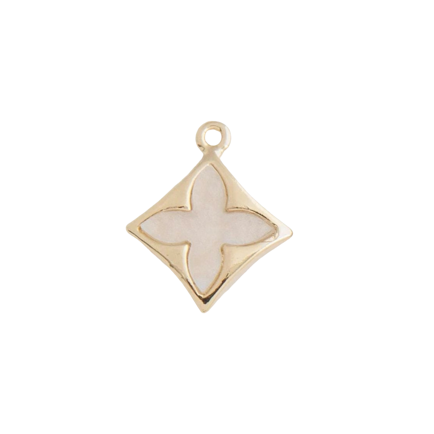 clover diamond charm