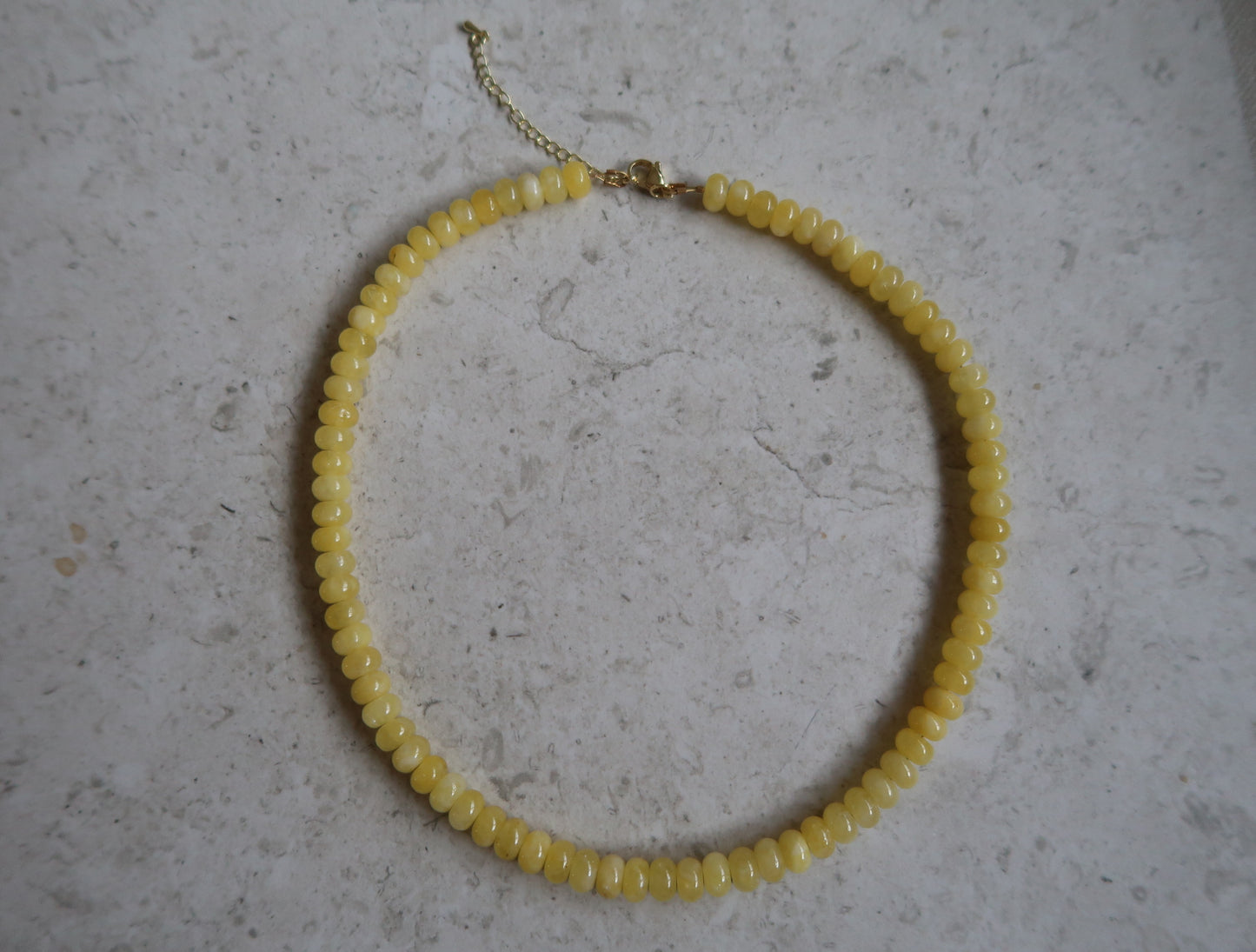 lemonade chunky necklace