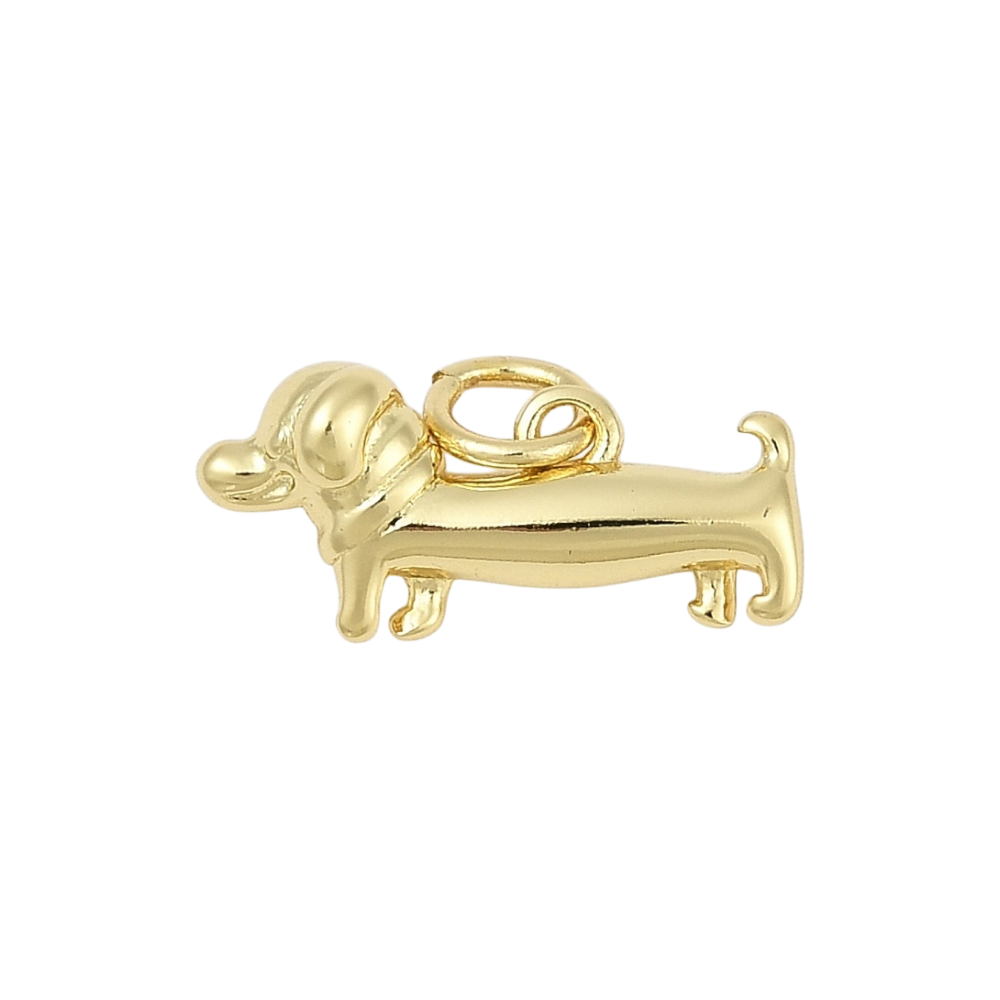 wiener dog charm