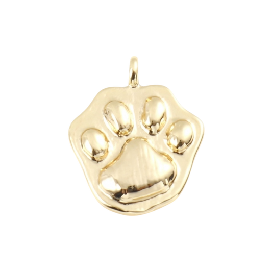 gold paw charm (1)
