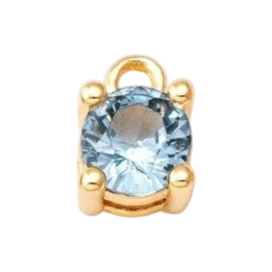 birthstone charm (march)