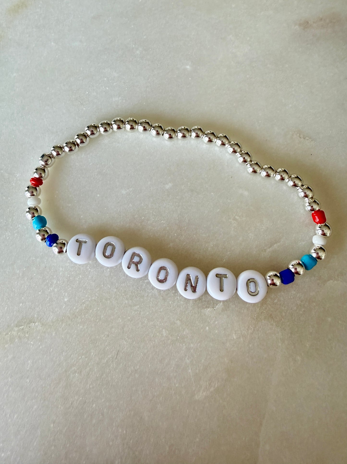 Toronto Blue Jays Bracelet “Toronto” (Silver)