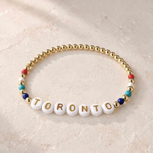 Toronto Blue Jays Bracelet “Toronto” (Gold)
