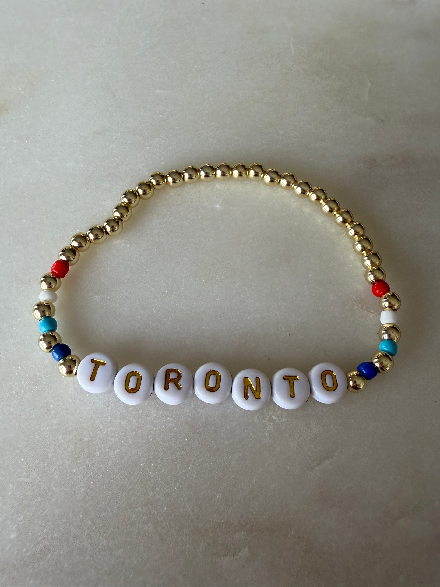 Toronto Blue Jays Bracelet “Toronto” (Gold)