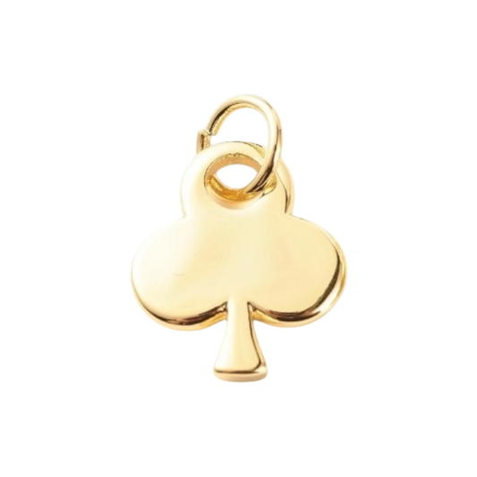 gold spade charm