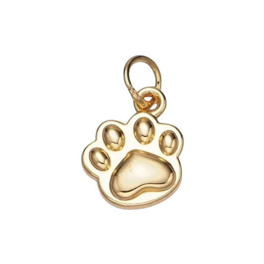 gold paw charm (2)