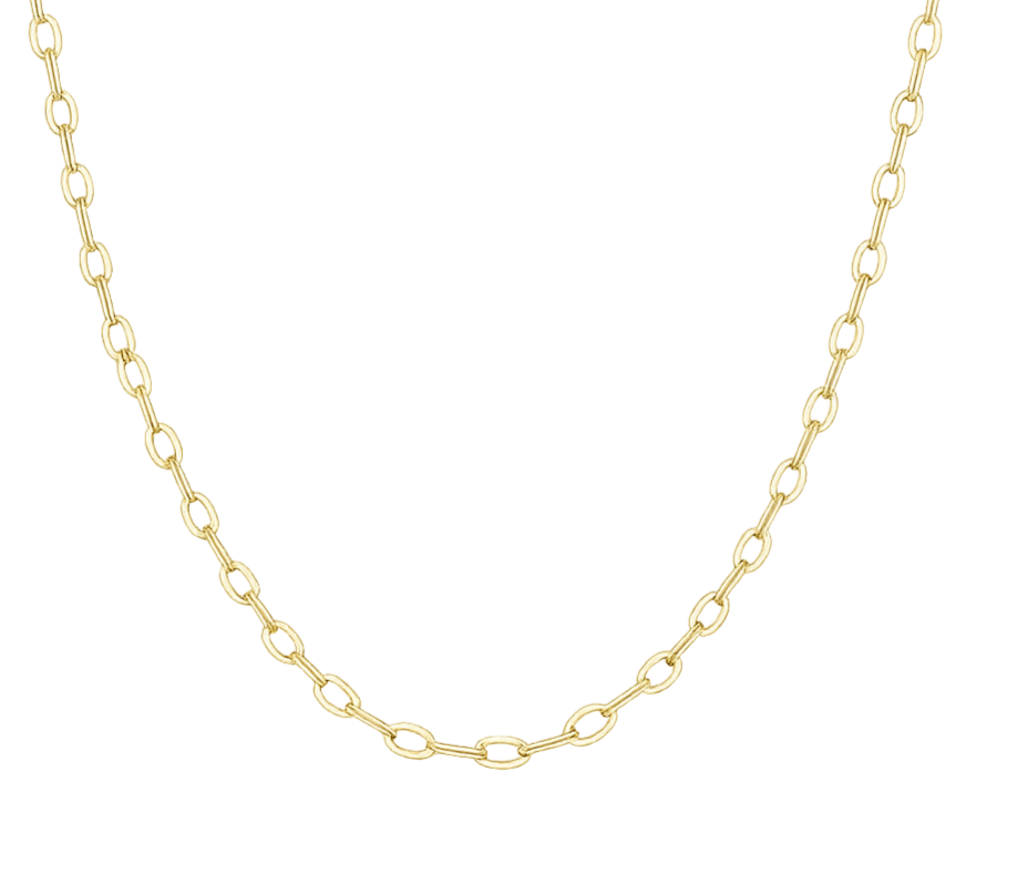 gold necklace chain D