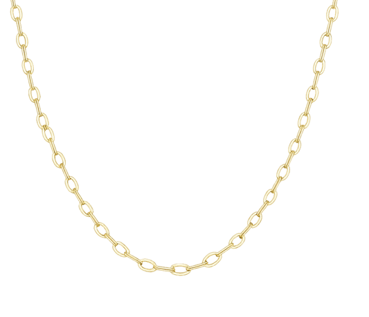 gold necklace chain D