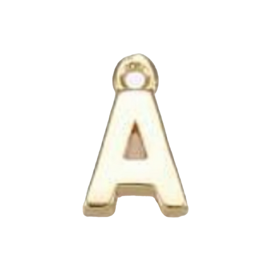 gold letter initial charm (2)