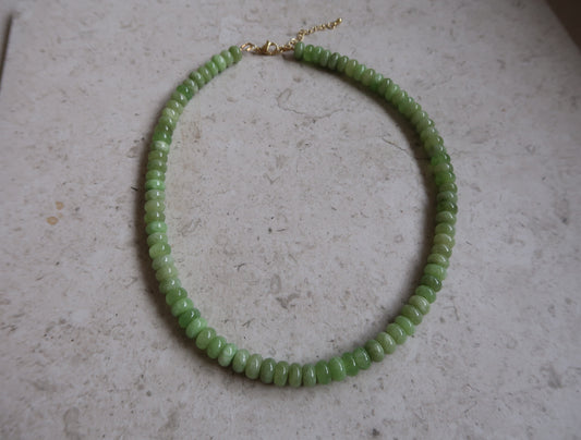 matcha chunky necklace