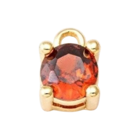 birthstone charm (January)