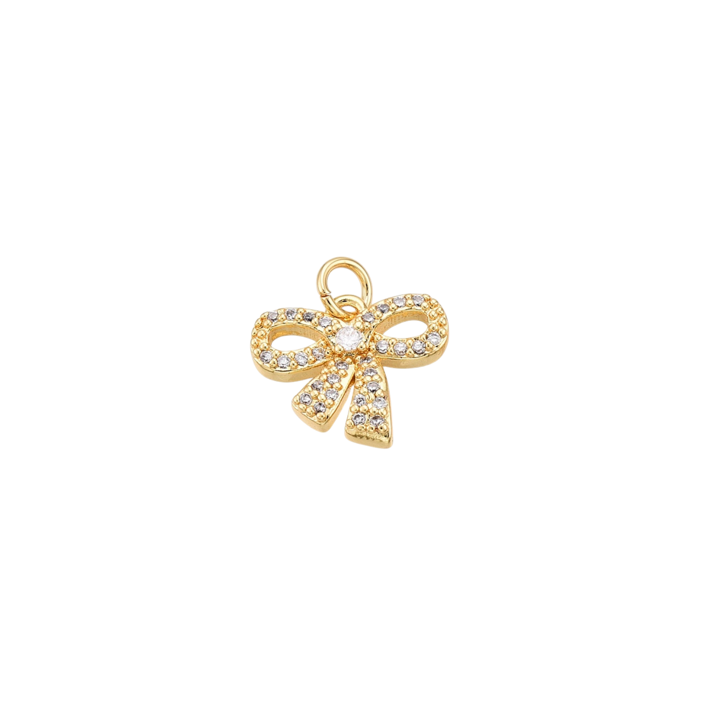 bow rhinestone charm (3)