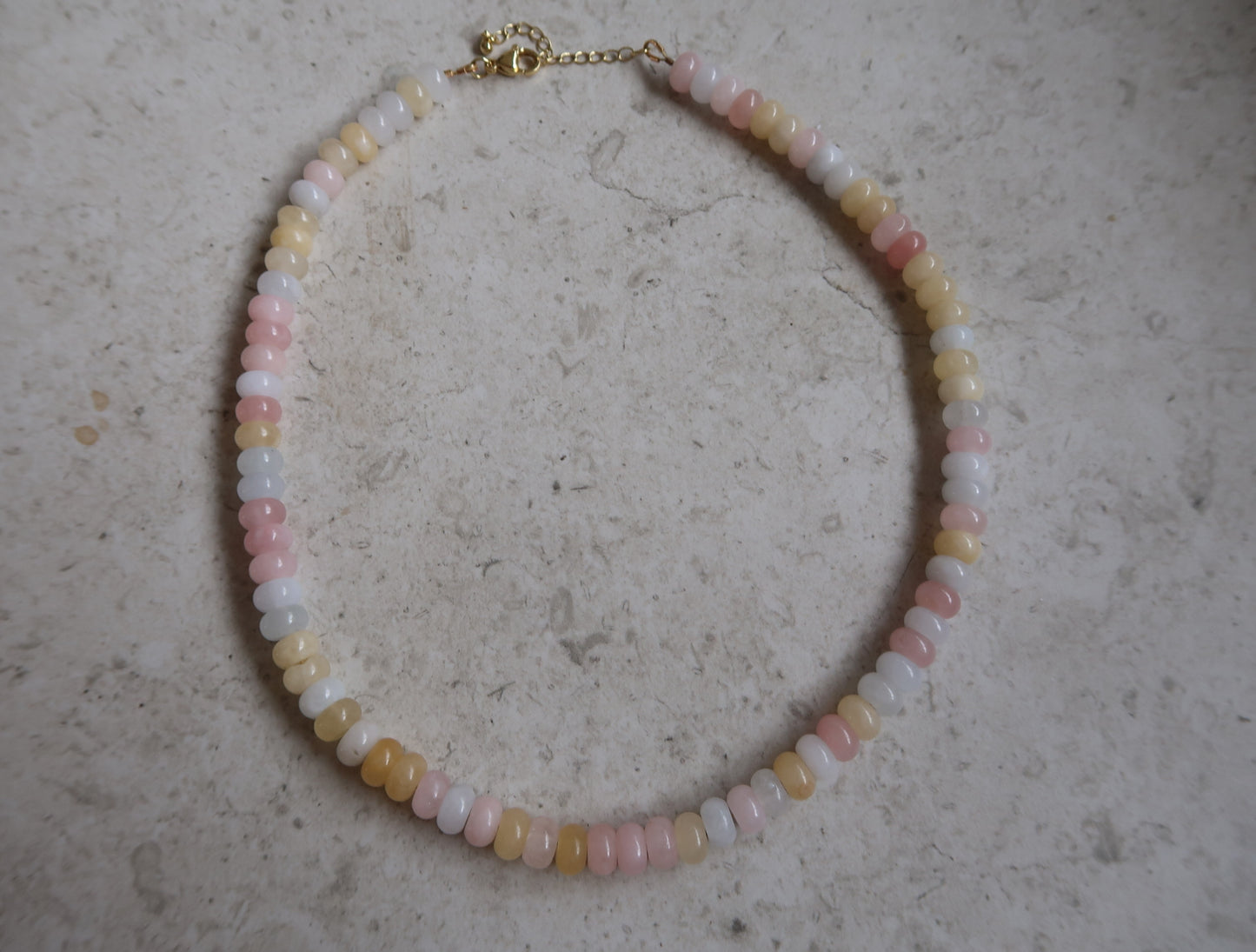 cotton candy necklace *chunky*