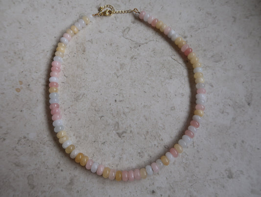 cotton candy necklace *chunky*