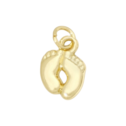gold newborn charm